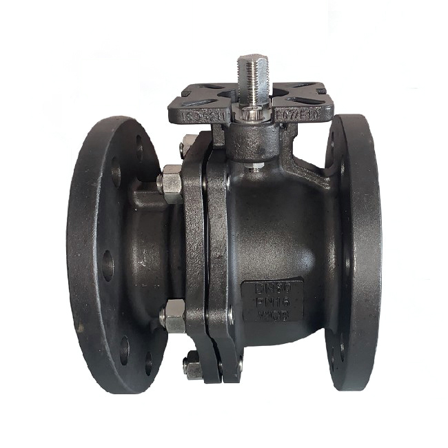 Cast steel elevation platform ball valve