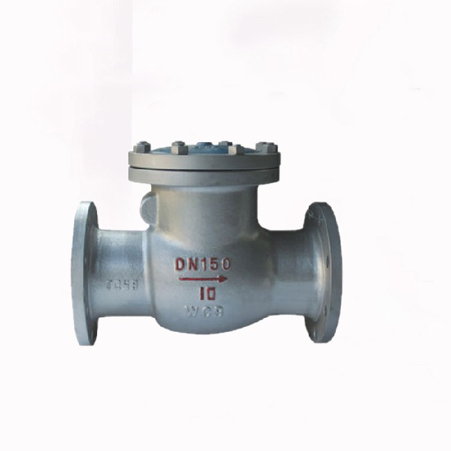 Cast steel swing check valve